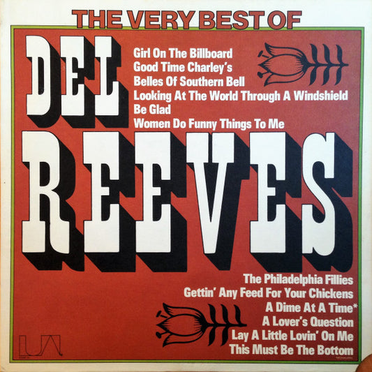 Del Reeves : The Very Best Of Del Reeves (LP, Comp)