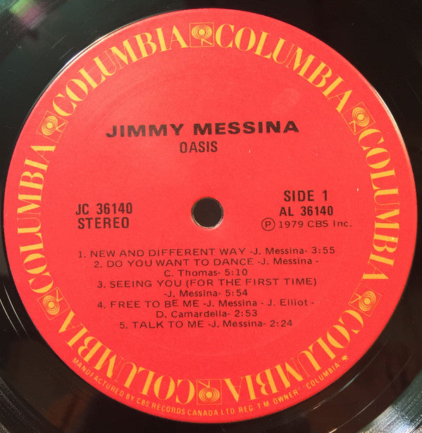 Jimmy Messina* : Oasis (LP, Album)