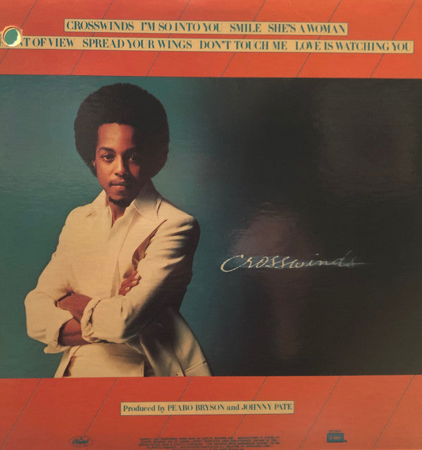 Peabo Bryson : Crosswinds (LP, Album)