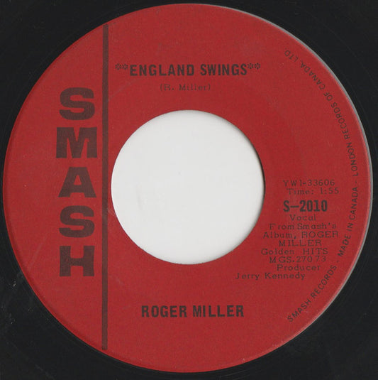 Roger Miller : England Swings / Good Old Days (7", Single)