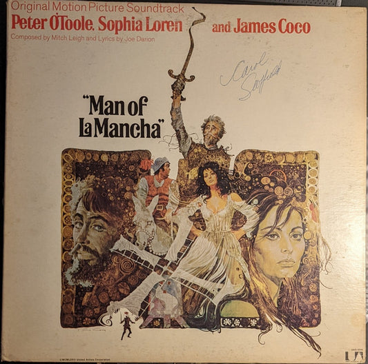 Mitch Leigh, Joe Darion / Peter O'Toole (2), Sophia Loren And James Coco : Man Of La Mancha (Original Motion Picture Soundtrack) (LP, Gat)