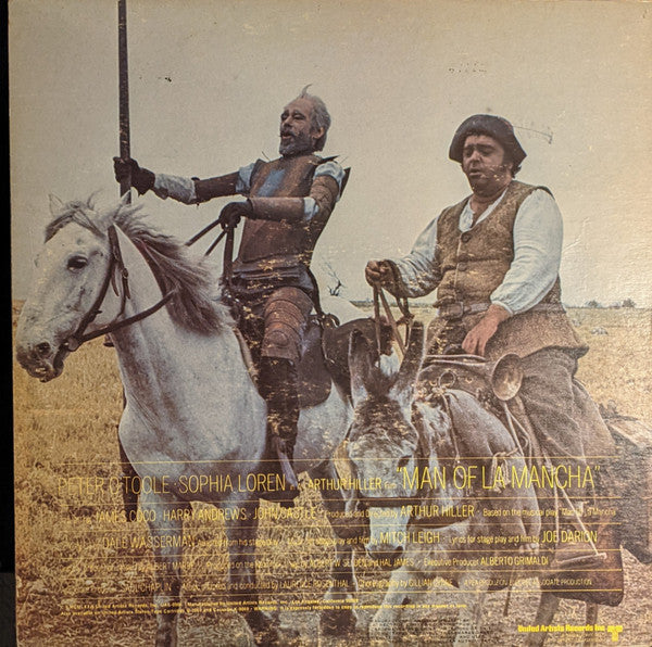 Mitch Leigh, Joe Darion / Peter O'Toole (2), Sophia Loren And James Coco : Man Of La Mancha (Original Motion Picture Soundtrack) (LP, Gat)