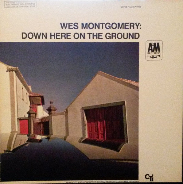 Wes Montgomery : Down Here On The Ground (LP, Album, Gat)