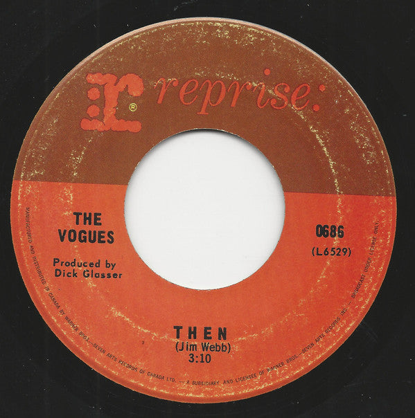 The Vogues : Turn Around, Look At Me / Then (7", Single)