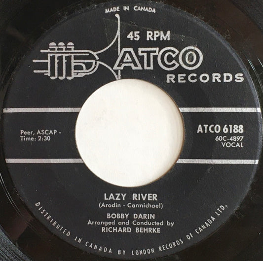 Bobby Darin : Lazy River (7")