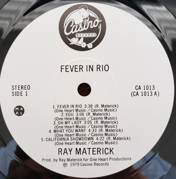 Ray Materick : Fever In Rio (LP)