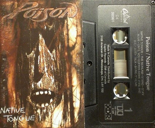 Poison (3) : Native Tongue (Cass, Album)