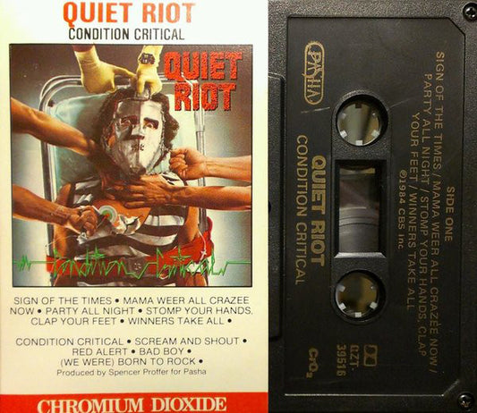 Quiet Riot : Condition Critical (Cass, Album, Dol)