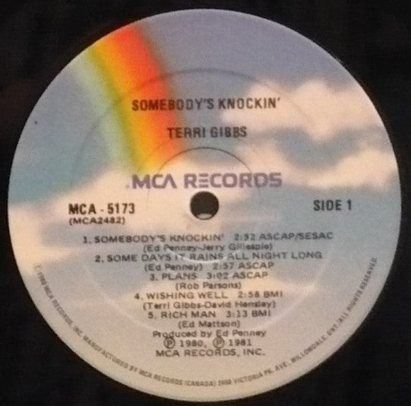 Terri Gibbs : Somebody's Knockin' (LP, Album)