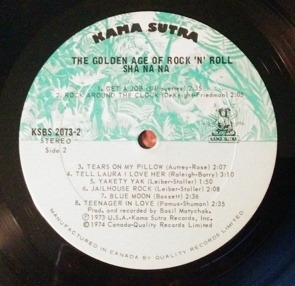 Sha Na Na : The Golden Age Of Rock'n'roll (2xLP, Album)