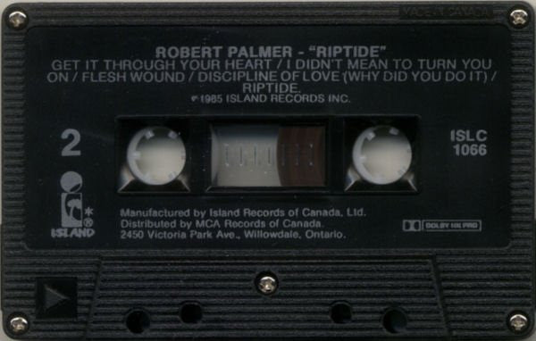 Robert Palmer : Riptide (Cass, Album, Dol)