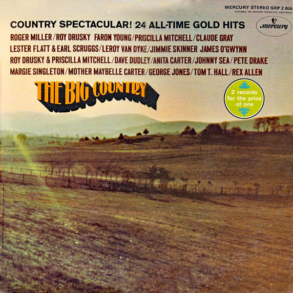 Various : The Big Country (2xLP, Comp)