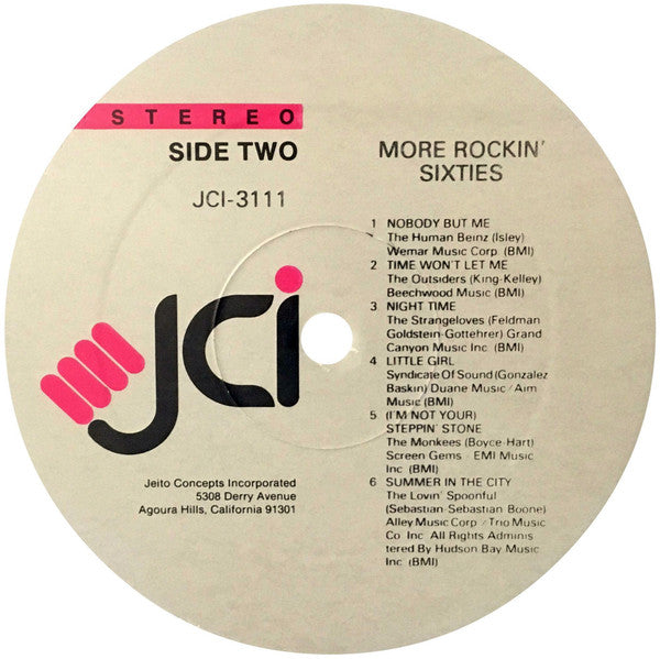Various : More Rockin' Sixties (LP, Comp)