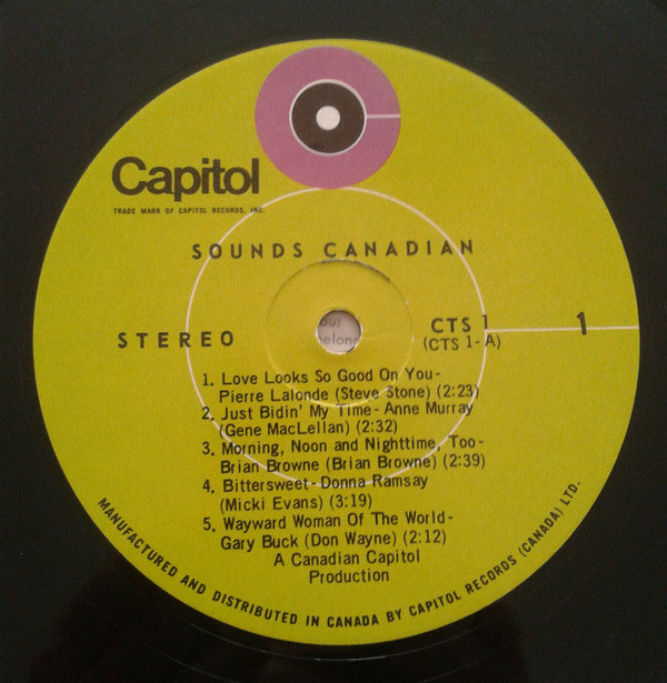 Various : Sounds Canadian (LP, Smplr)