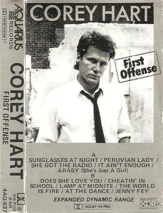 Corey Hart : First Offense (Cass, Album)