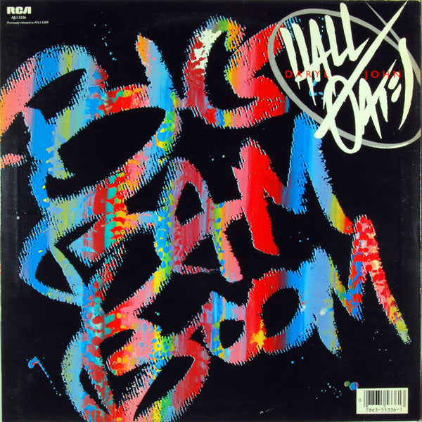 Daryl Hall John Oates* : Big Bam Boom (LP, Album, RE)