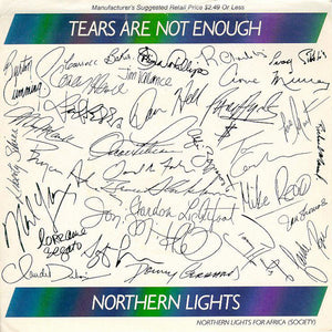 Northern Lights (6) : Tears Are Not Enough (7")