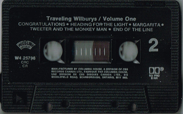 Traveling Wilburys : Volume One (Cass, Album, Club, Dol)