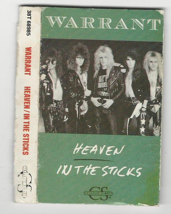 Warrant : Heaven / In The Sticks (Cass, Single)