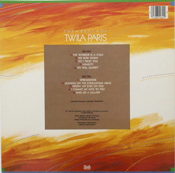 Twila Paris : The Best Of Twila Paris (LP, Comp)