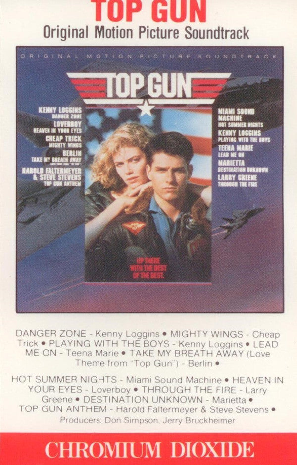 Various : Top Gun (Original Motion Picture Soundtrack) (Cass, Album, CrO)