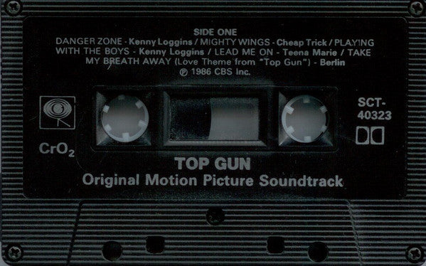 Various : Top Gun (Original Motion Picture Soundtrack) (Cass, Album, CrO)