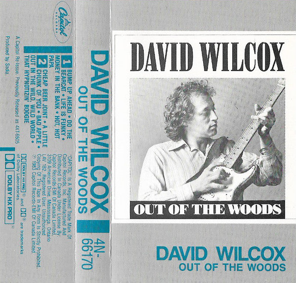 David Wilcox (2) : Out Of The Woods (Cass, Album, RE)