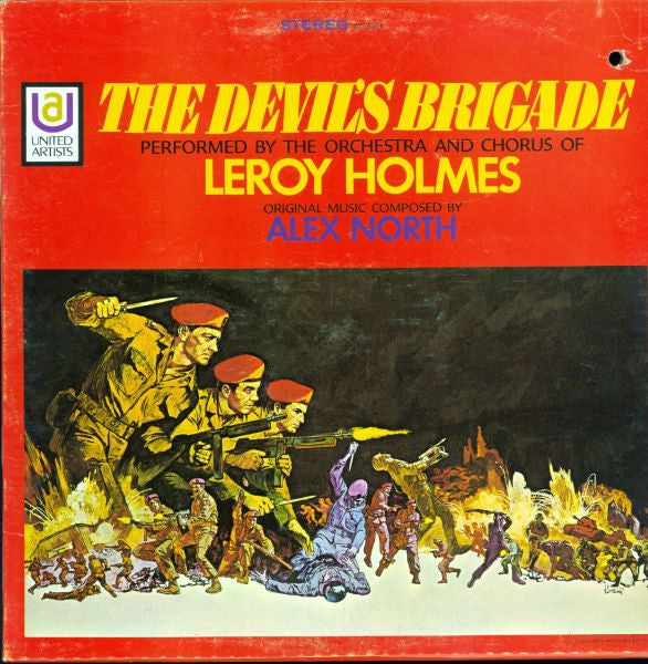 Alex North / Leroy Holmes : The Devil's Brigade (Original Motion Picture Score) (LP, Album)