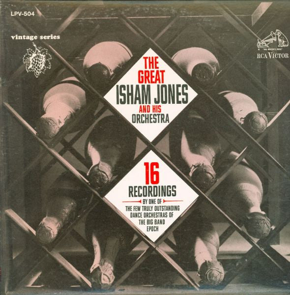 Isham Jones And His Orchestra* : The Great Isham Jones And His Orchestra (LP, Comp)