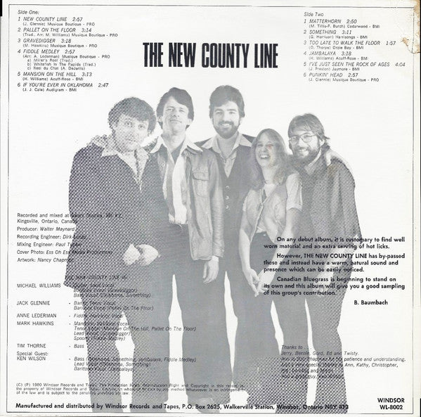 The New County Line : The New County Line (LP, Album)