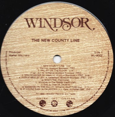 The New County Line : The New County Line (LP, Album)
