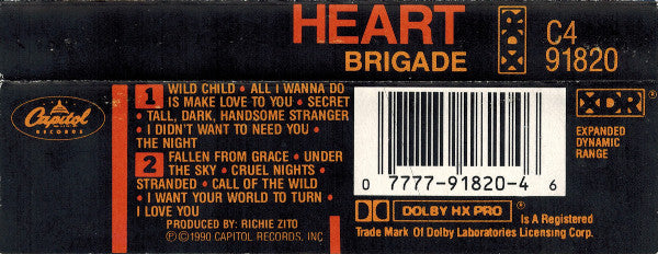 Heart : Brigade (Cass, Album, Dol)