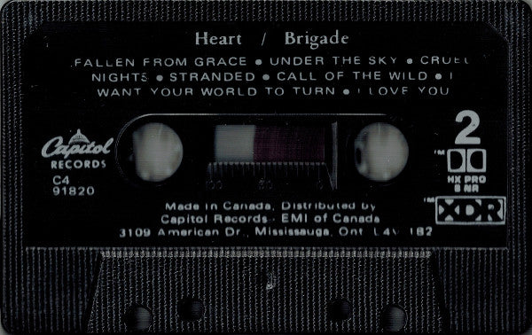 Heart : Brigade (Cass, Album, Dol)