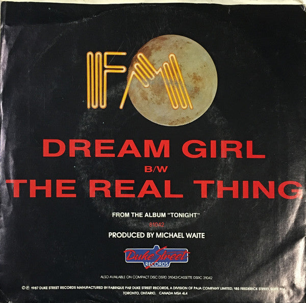 FM (3) : Dream Girl (7", Single)