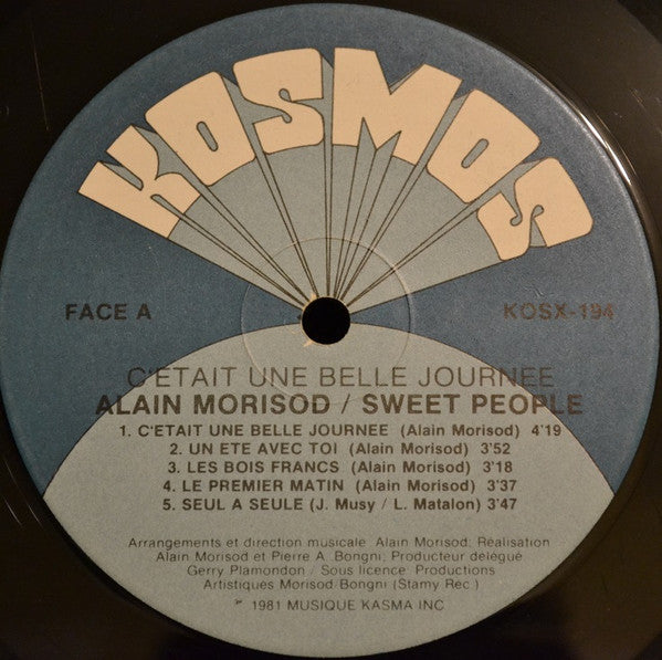 Alain Morisod, Sweet People : C'était Une Belle Journée (LP, Album)