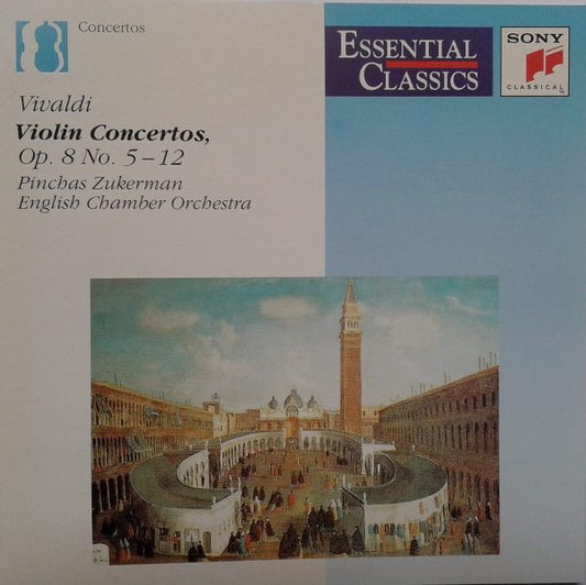 Vivaldi*, Pinchas Zukerman, English Chamber Orchestra : Vivaldi: Violin Concertos, Op. 8, Nos. 5-12 (CD, Comp)