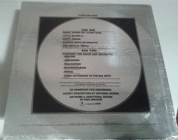 The Nice (Featuring Keith Emerson)* : Ars Longa Vita Brevis (LP, Album, RE)
