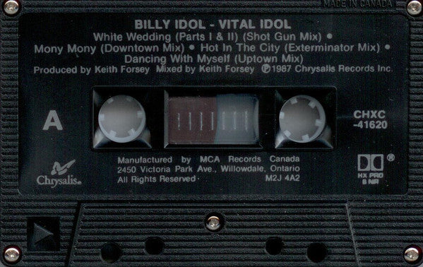 Billy Idol : Vital Idol (Cass, Comp, G, )