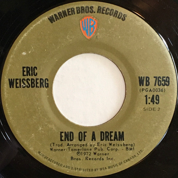 Eric Weissberg & Steve Mandel* : Dueling Banjos (7", Single, Don)