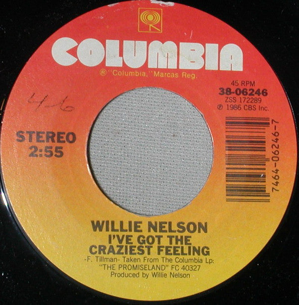 Willie Nelson : I'm Not Trying To Forget You (7", Styrene)