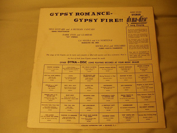 Various : Gypsy Romance - Gypsy Fire!! (LP, Comp)