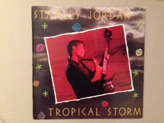 Stanley Jordan : Tropical Storm (LP, Album, Promo)