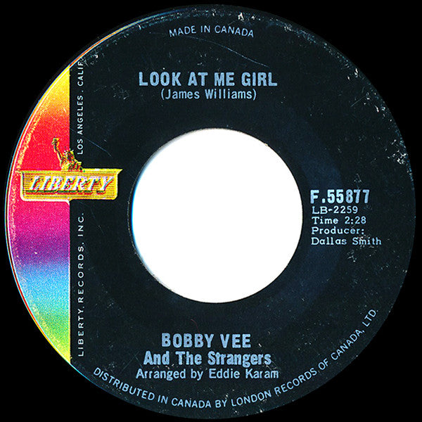 Bobby Vee : Save A Love (7", Single)