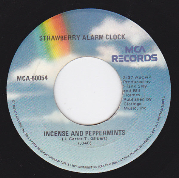 Strawberry Alarm Clock : Incense And Peppermints (7", Single, RE)