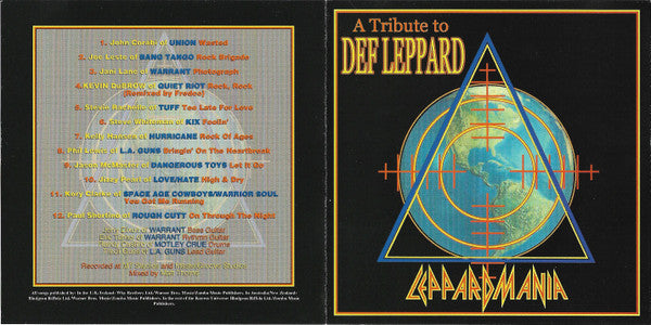 Various : A Tribute To Def Leppard Leppardmania (CD, Comp)