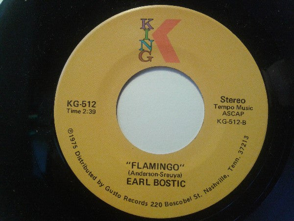 Earl Bostic : Embraceable You / Flamingo (7", Single)