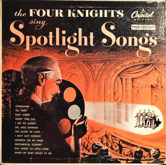 The Four Knights : The Four Knights Sing Spotlight Songs (LP, Mono)