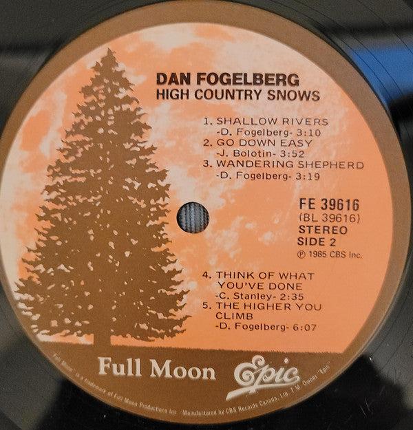 Dan Fogelberg : High Country Snows (LP, Album, Gat)