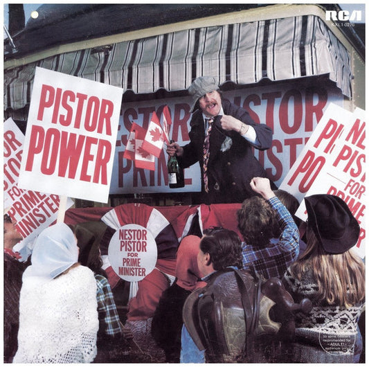 Nestor Pistor : Nestor Pistor For Prime Minister (LP, Album)