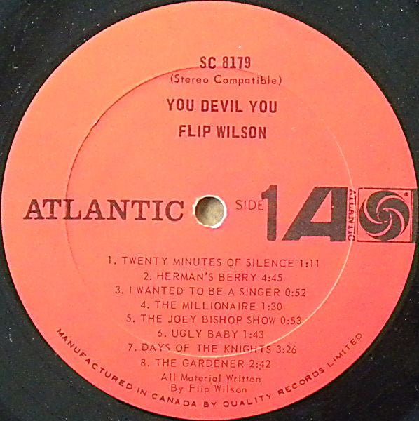 Flip Wilson : You Devil You (LP, Album)